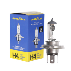 Автолампа 12V H4 60/55W Goodyear