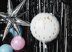 Шар "Часы белые"