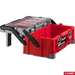 ЗУБР КОМБО-22, 567 х 314 х 245 мм, (22?), пластиковый ящик для инструментов, Профессионал (38138-22)