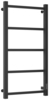 Сунержа Стилье 31524-8040 Полотенцесушитель электрический матовый черный Формат 25 80х40 см