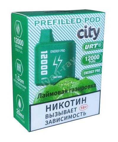 Картридж City Energy Pro Лаймовая Газировка 12000 затяжек