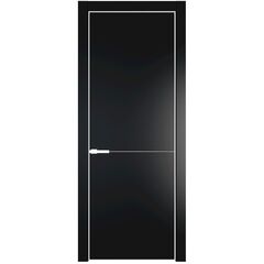 Межкомнатная дверь эмаль Profil Doors 16PA блэк глухая