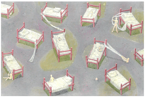 Blues of imaginary animals