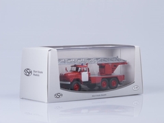 ZIL-131 AL-30 fire engine red with white stripes Start Scale Models (SSM) 1:43