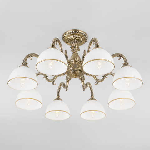 Потолочная люстра 60106/8 античная бронза