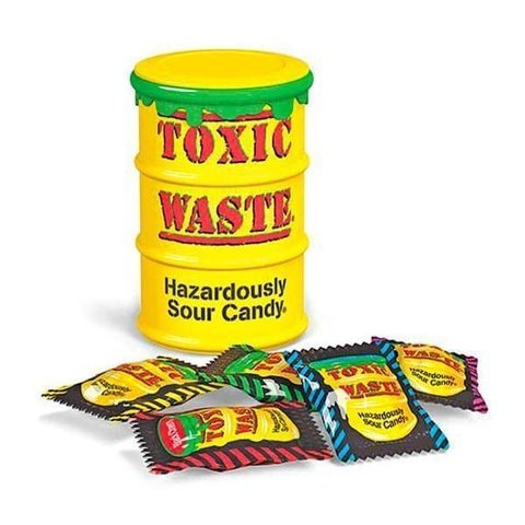 Кислые леденцы Toxic Waste Hazardously Sour Candy