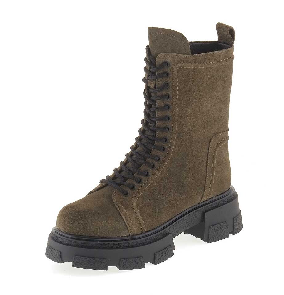 Ботинки женские TOFA 603293-6 зеленые