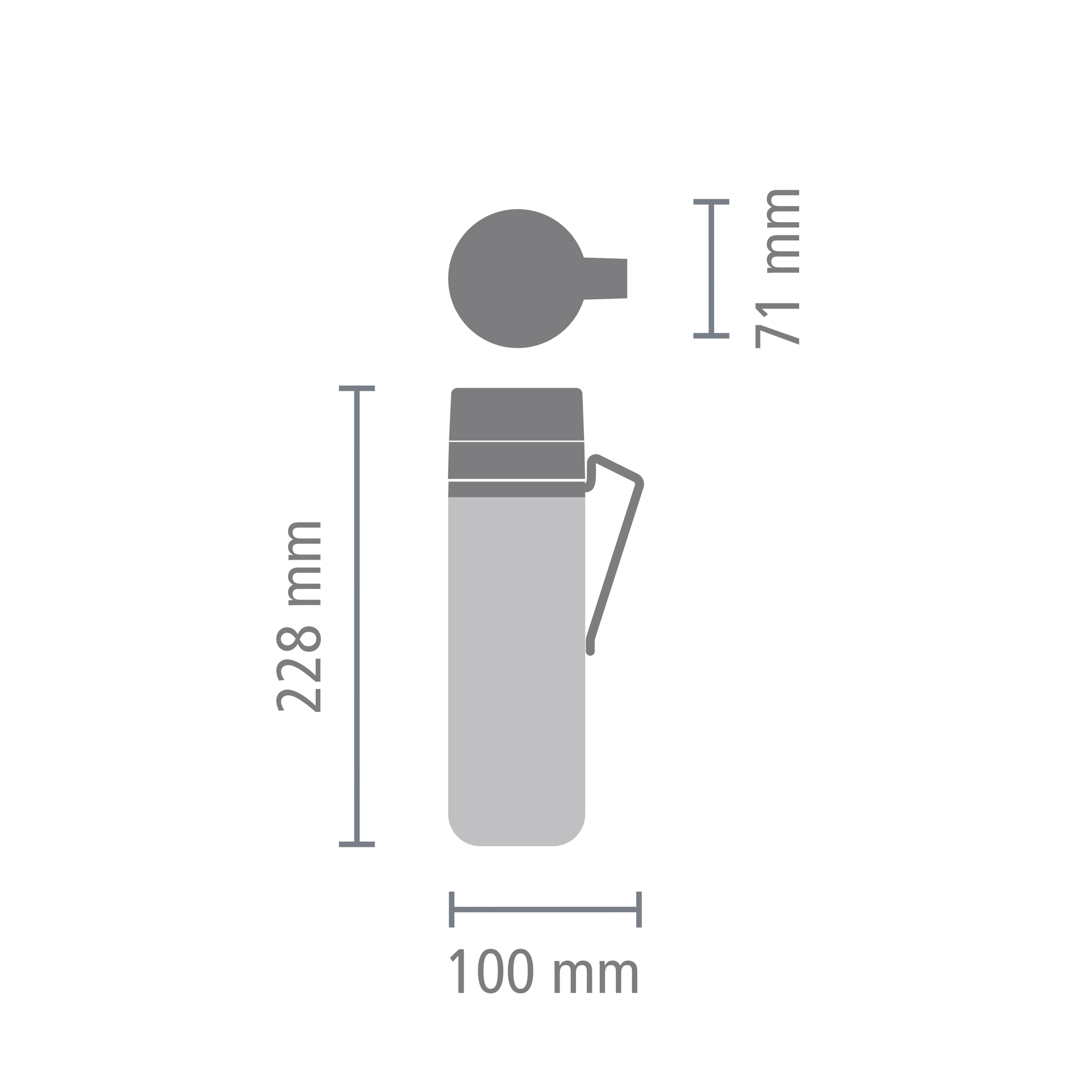 Термобутылка Make & Take (500 мл), Светло-серый, арт. 228667 - фото 10