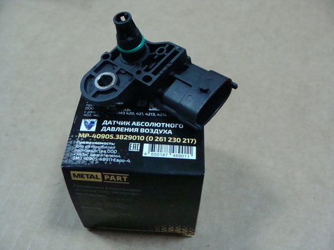 Датчик абс. давл. MetalPart дв. ЗМЗ 40904 Евро-3 (0409-05-3829010-00)