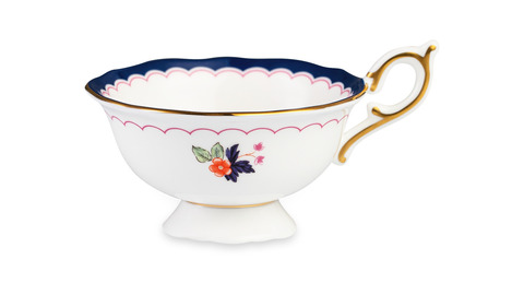 Чашка чайная с блюдцем 140мл Wedgwood Wonderlust Цветущий жасмин