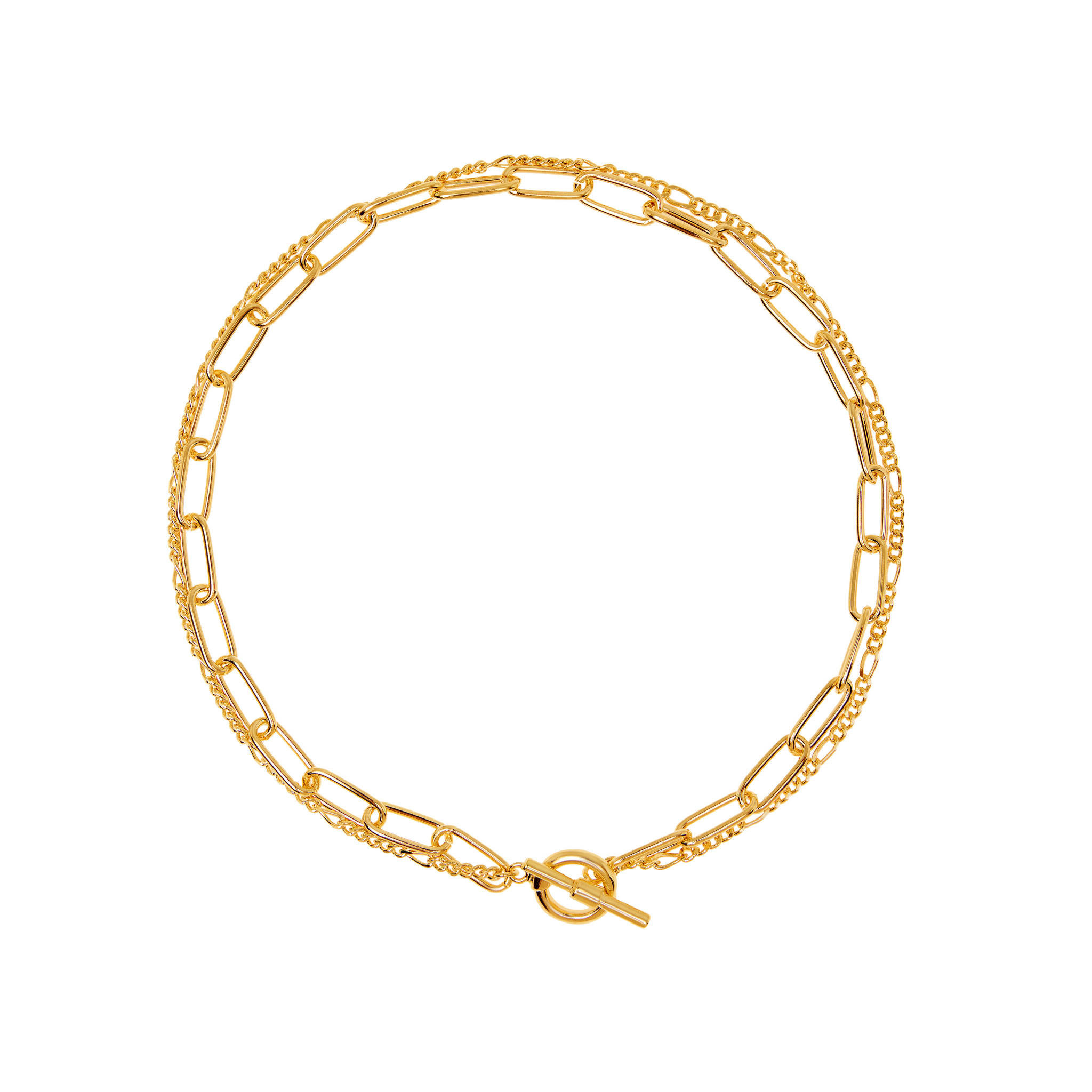 

Колье Slim Arc Necklace – Gold