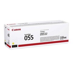 Картридж Canon 055 Y желтый для Canon MF746Cx, MF744Cdw, MF742Cdw, LBP664Cx, LBP663Cdw. Ресурс 2.1K