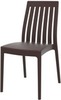Стул пластиковый Soho коричневый