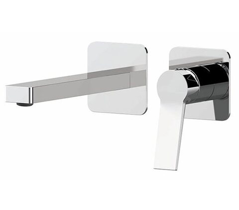 Remer SL15PXV Смеситель для раковины скрытого монтажа, на различных накладках, длина излива 18, 5 см
