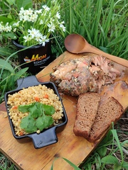 Булгур с овощами (кенийской фасолью) 250г. МИНИ. VEG. Удобная еда