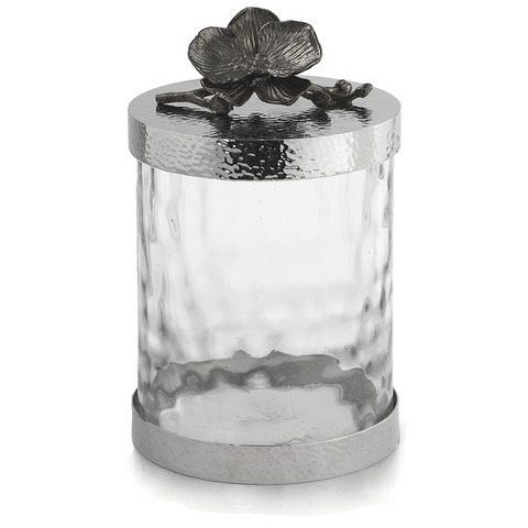 Банка для сыпучих продуктов малая 22см Michael Aram Черная орхидея