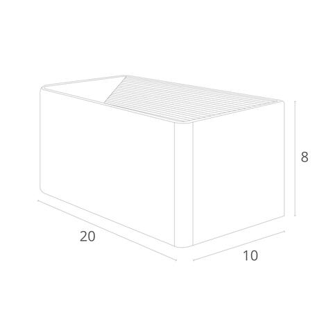 Бра Arte Lamp Cassetta A1422AP-1GY