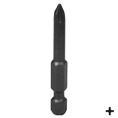 KING TONY (715001P) Вставка (бита) торцевая 1/4", L = 50 мм, Phillips, PH1, для шуруповерта