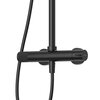 Cezares LEAF-CDA-25-L-01 Душевая стойка телескопическая, с верхним и ручным душем, верхний душ диаметр 250 мм , исполнение Хром