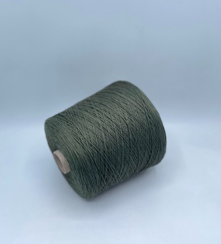 Бобинная пряжа (пр.Италия), art.Cotone, 500м/100 гр. 100%Хлопок, цвет-Лесная чаща , арт.34793