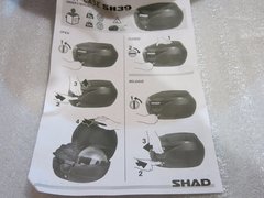 Кофр задний SH39 39л NEGRO