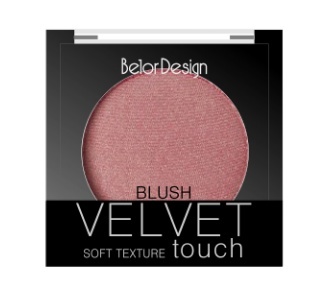 BelorDesign Румяна для лица Velvet Touch тон 102 розово-персиковый