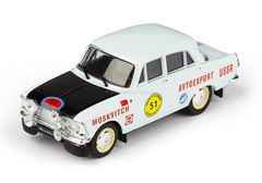 Moskvich-412 rally Europe Tour 1971 1:43 DeAgostini Auto Legends USSR Sport #5