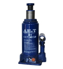 Домкрат бутылочный T20208 AE&T 8т