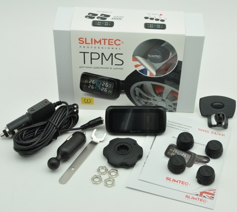 Датчики давления в шинах внешние Slimtec TPMS X4
