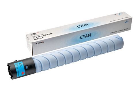 Тонер-картридж Integral для Konica Minolta TN-216C/TN-319C синий