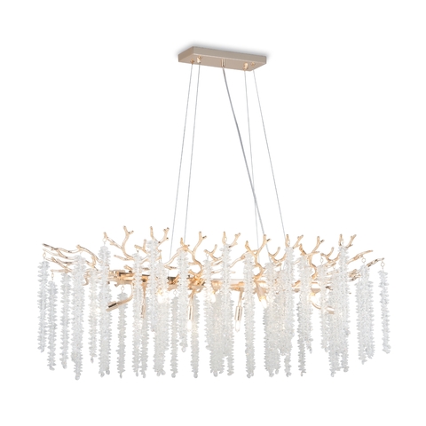 Подвесная люстра Freya Mineral FR1010PL-10G1