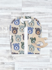 Пелёнка-кокон Mjölk Grizzly Bears