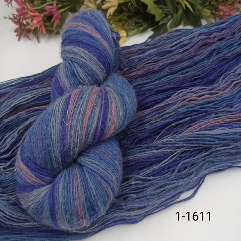 Дундага 6/1 шерсть секционного окрашивания 01-1611 420м/100гр