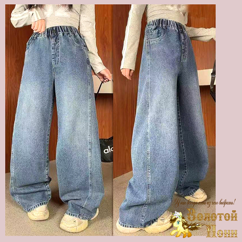 Джинсы девочке (7-12) 251205-D92608J