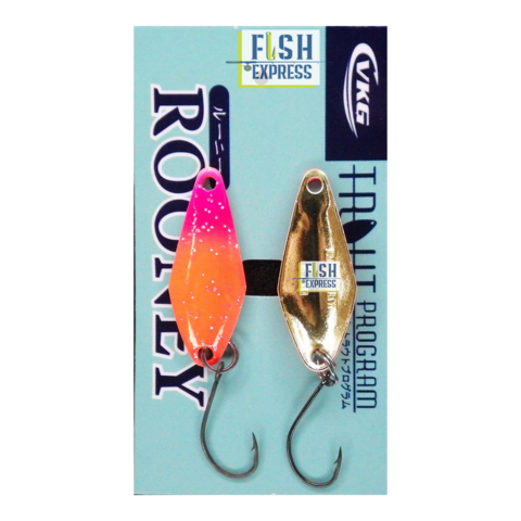 Блесна колеблющаяся на форель VKG ROONEY 2.2гр #021