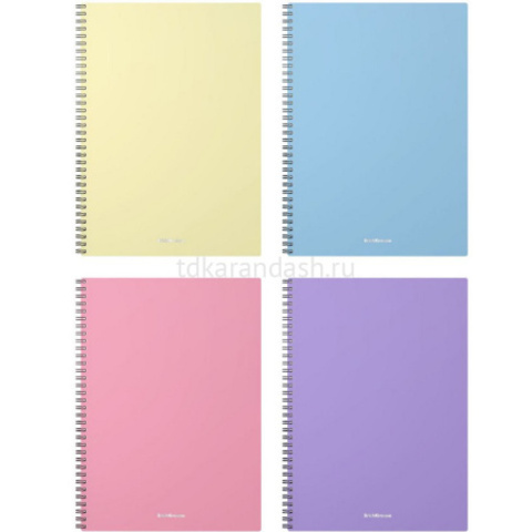 Тетрадь А4 80л клетка 