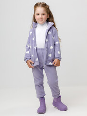 брюки  для девочки  ФЛ 40006-1/6 ГР