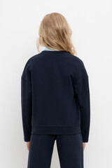 жакет  для девочки  К 302491/индиго