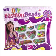 
          Набор для создания украшений-бусины Alingar, 225х205х30мм, "Brilliant 2", 8 вид. бус., подвес., 1х1,5 м резинка, карт. уп., европод.