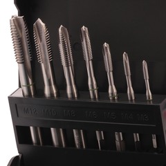 Набор метчиков машинных M3 -M12 HSSE DIN371/376 (B/4-5P) 7пр Volkel 47853