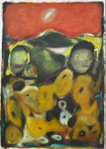 Телега, извозчик, одуванчики