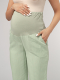 Брюки для беременных 14908 салатовый