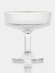 Набор креманок "Орион", 6шт, золотой обод, 200 мл 10912211