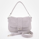 Сумка Саломея 460 итальянский светло-серый