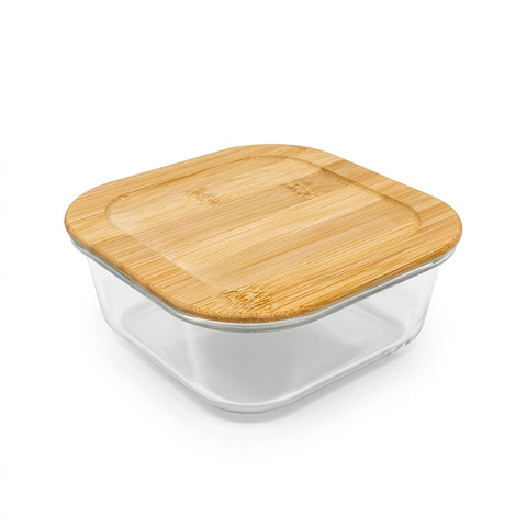Контейнер стеклянный Fårö, квадратной формы, с крышкой, 800 мл