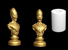 Силиконовый молд Шахматная фигура № 3