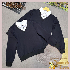 Джемпер-обманка м (9-13) 260415-WD202