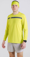 Беговая рубашка лонгслив Noname Miler T-Shirt Ls Ux 25 Sulfur Yellow