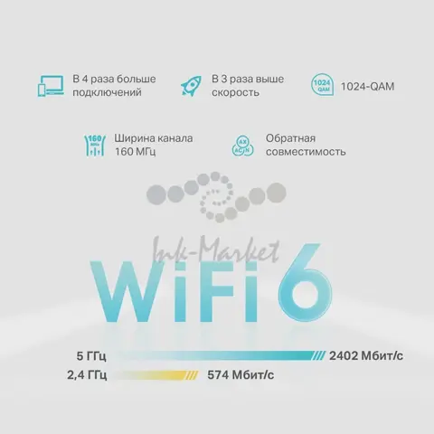 Wi-Fi Mesh-система TP-Link DECO X50-POE AX3000 Whole Home Mesh Wi-Fi 6 System with PoE