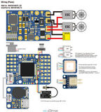 Полётный контроллер Matek F405-WMO